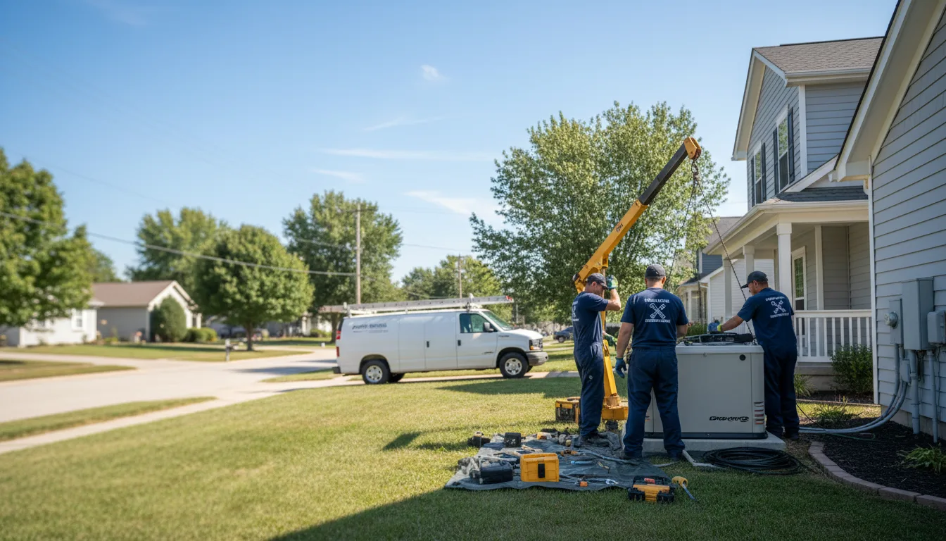 Generator Installation in Lake Jackson, TX near me